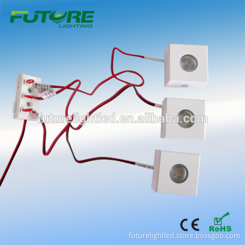 12V 1W square mini led ceiling light